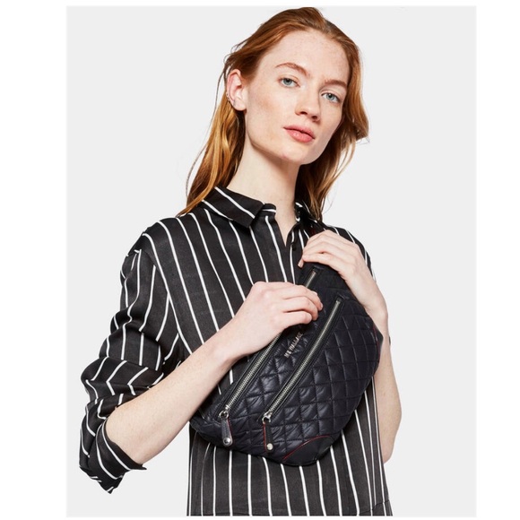 MZ Wallace Crosby Beltbag Black - Picture 2 of 13